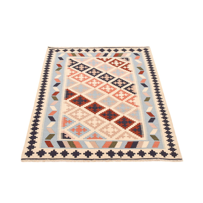 Kelim-tæppe - orientalsk - 147 x 103 cm - flerfarvet
