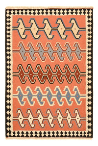 Kelim-tæppe - orientalsk - 152 x 104 cm - flerfarvet