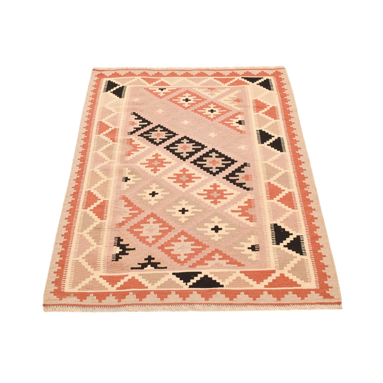 Kelim-tæppe - orientalsk - 150 x 100 cm - flerfarvet