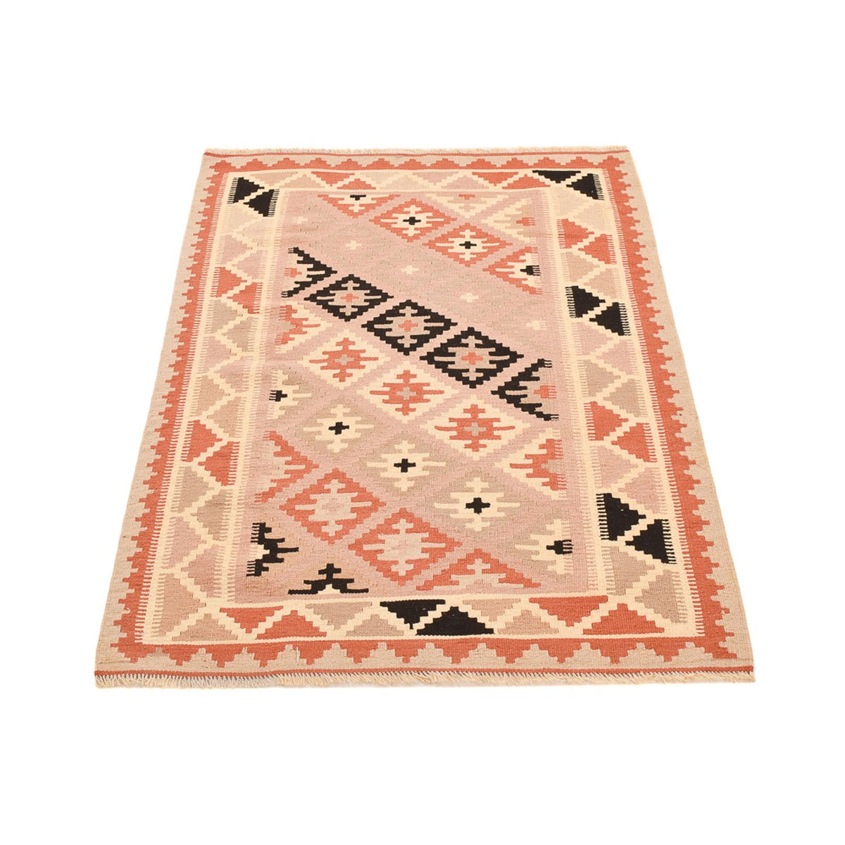 Kelim-tæppe - orientalsk - 150 x 100 cm - flerfarvet
