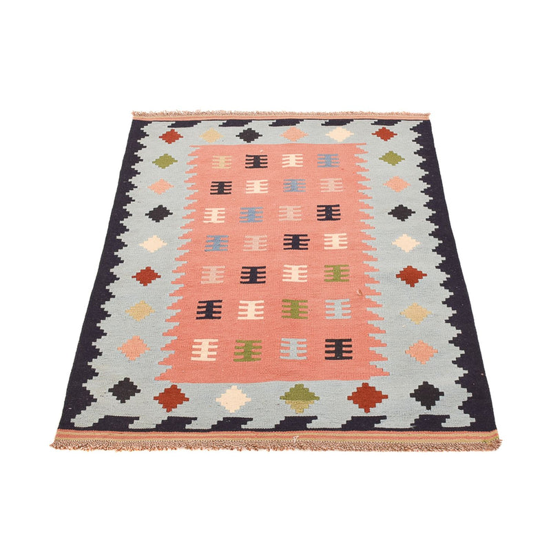 Kelim-tæppe - orientalsk - 143 x 100 cm - flerfarvet