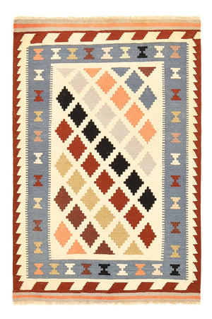 Kelim-tæppe - orientalsk - 147 x 100 cm - flerfarvet