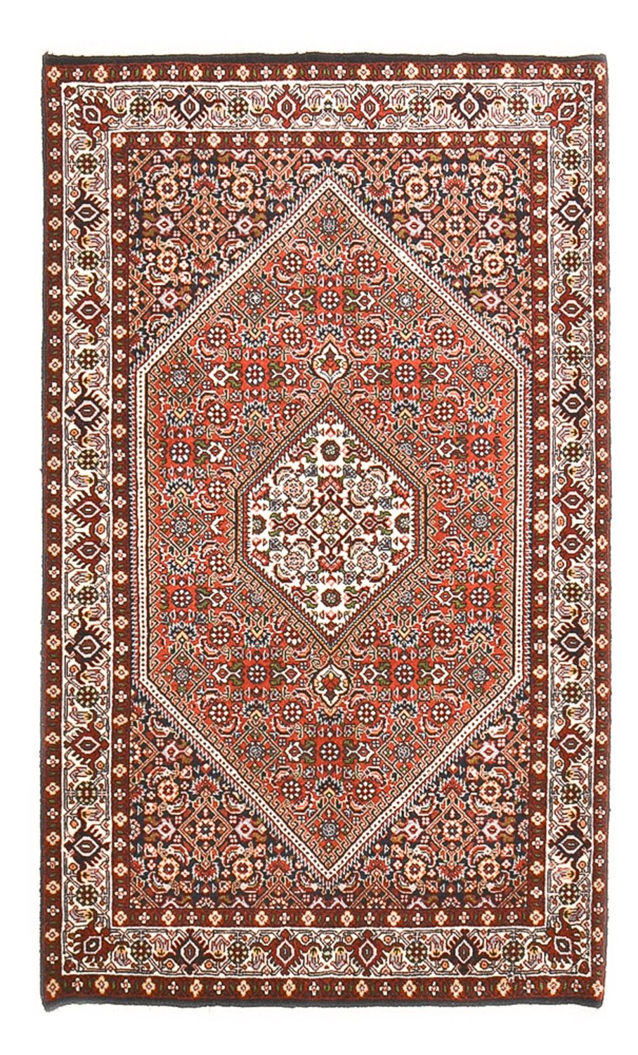 Persisk tæppe - Bijar - 145 x 85 cm - rust