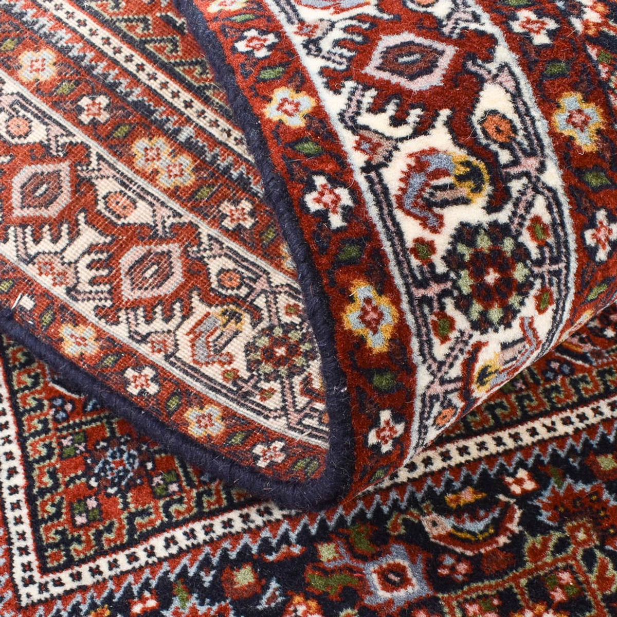 Persisk tæppe - Bijar - 145 x 85 cm - rust