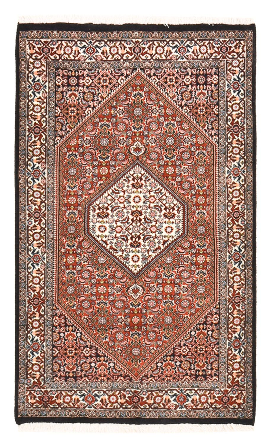 Persisk tæppe - Bijar - 147 x 90 cm - rust