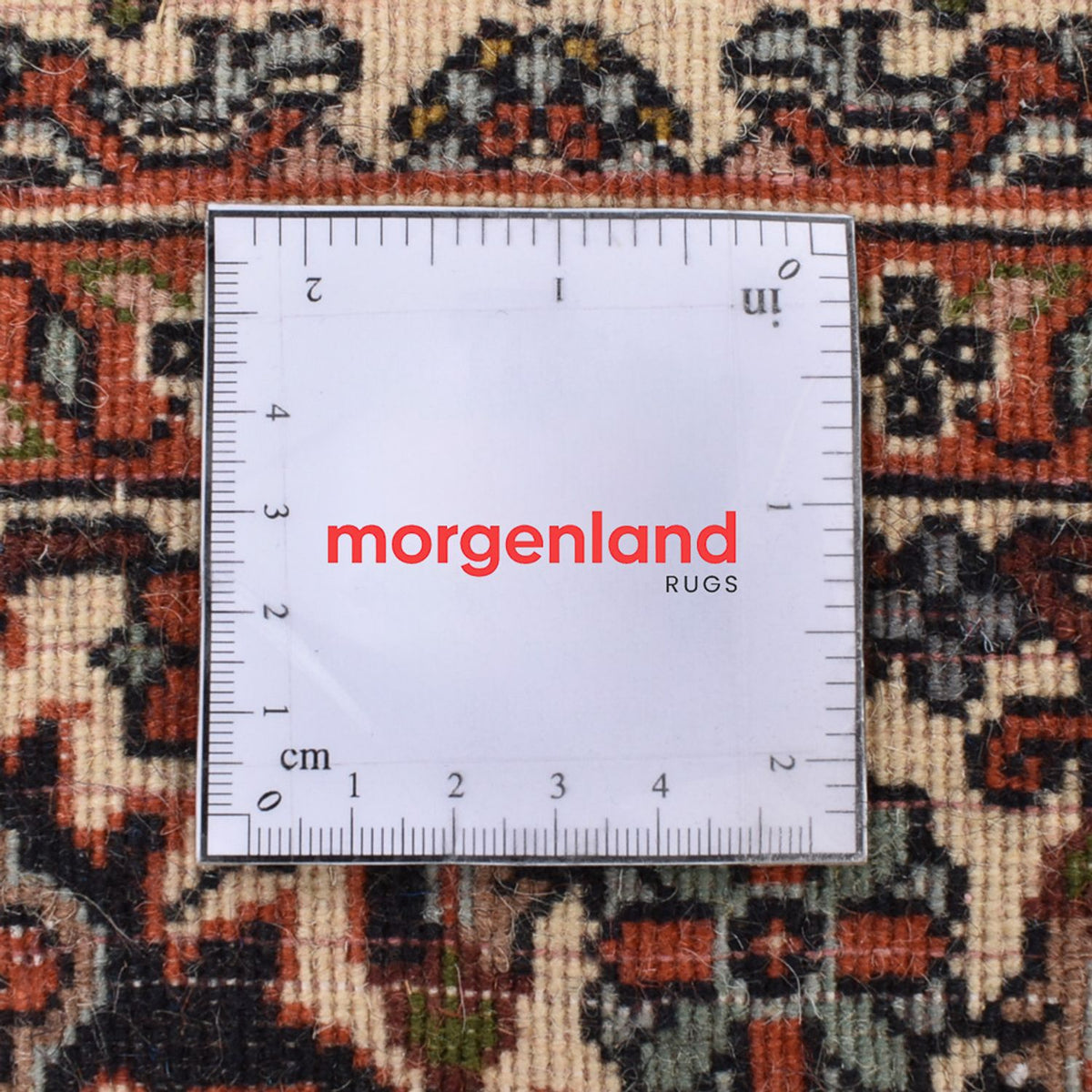 Persisk tæppe - Bijar - 175 x 108 cm - rust