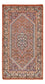 Persisk tæppe - Bijar - 145 x 78 cm - bordeaux rød