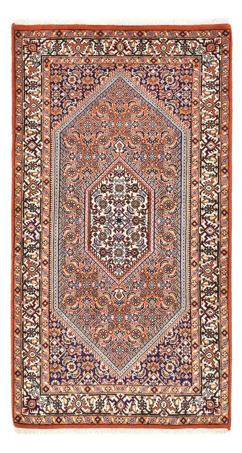 Persisk tæppe - Bijar - 145 x 78 cm - bordeaux rød