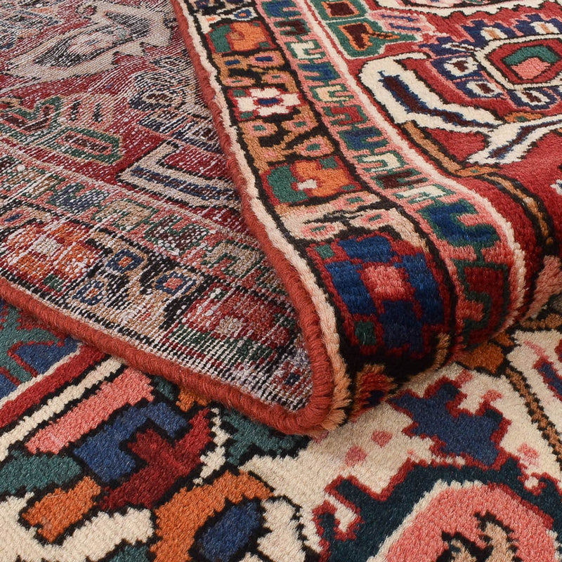 Persisk tæppe - Nomadisk - 380 x 320 cm - rød