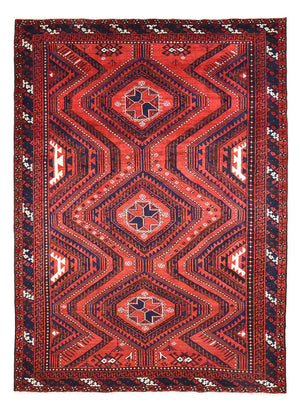 Persisk tæppe - Nomadisk - 320 x 235 cm - rød