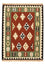 Kelim-tæppe - orientalsk - 146 x 110 cm - flerfarvet
