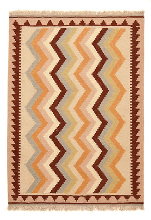 Kelim-tæppe - orientalsk - 150 x 110 cm - flerfarvet