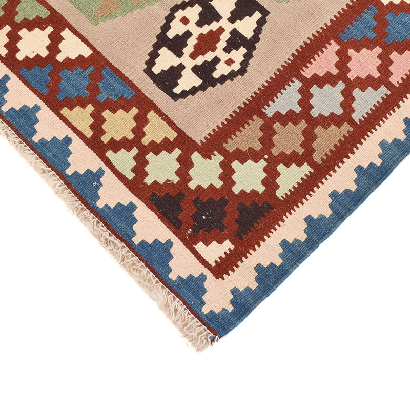 Kelim-tæppe - orientalsk - 146 x 103 cm - flerfarvet