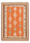 Kelim-tæppe - orientalsk - 146 x 106 cm - flerfarvet