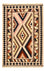 Kelim-tæppe - orientalsk - 152 x 100 cm - flerfarvet