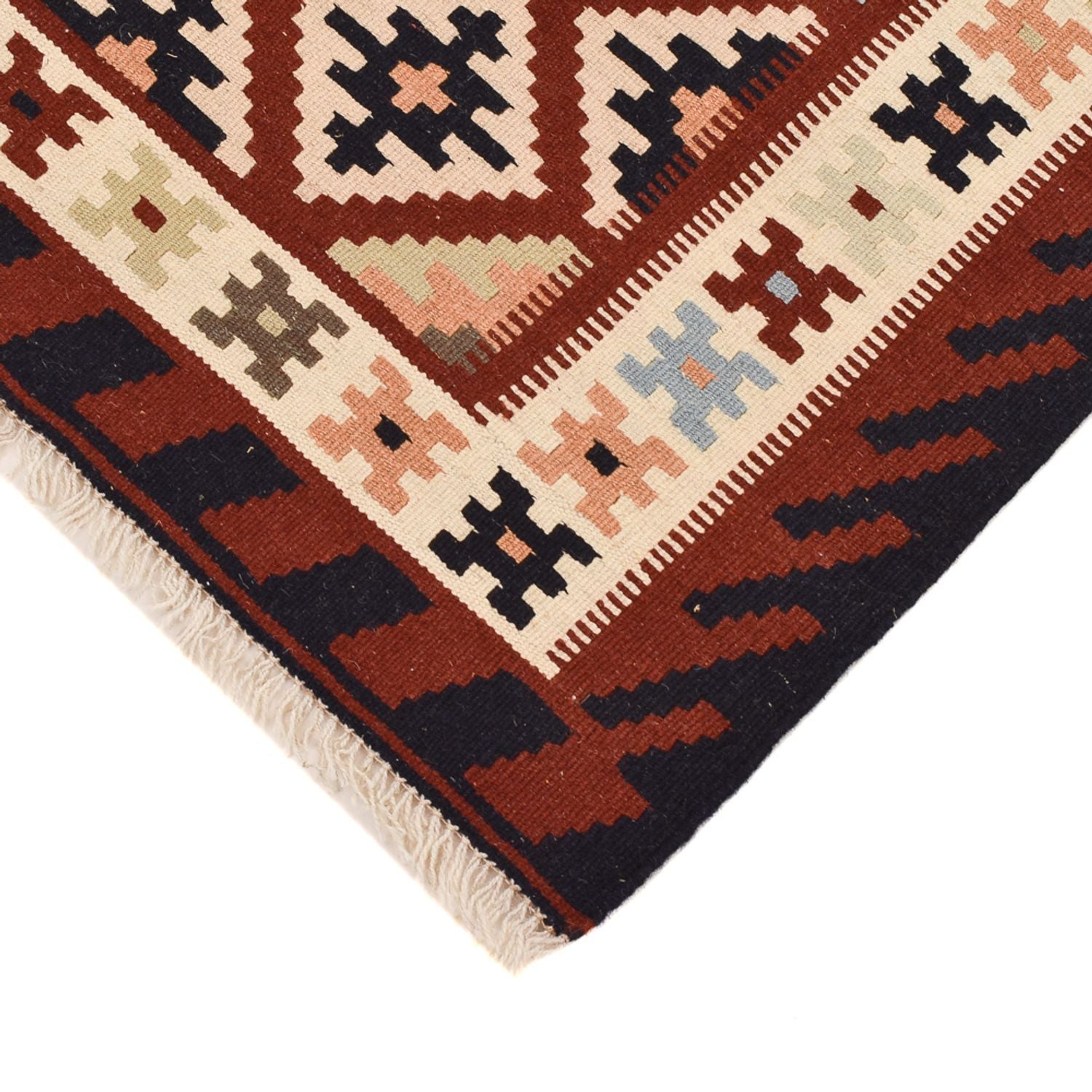Kelim-tæppe - orientalsk - 146 x 102 cm - flerfarvet