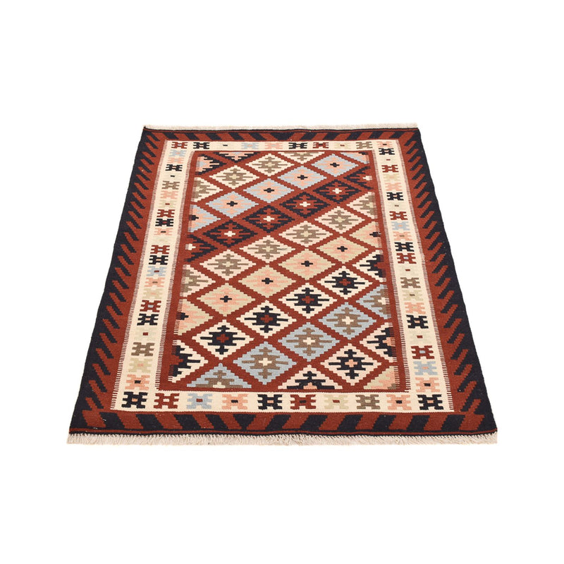 Kelim-tæppe - orientalsk - 146 x 102 cm - flerfarvet