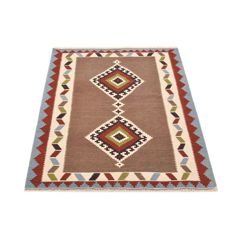 Kelim-tæppe - orientalsk - 147 x 104 cm - flerfarvet