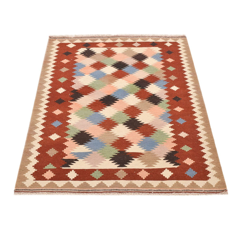 Kelim-tæppe - orientalsk - 150 x 105 cm - flerfarvet
