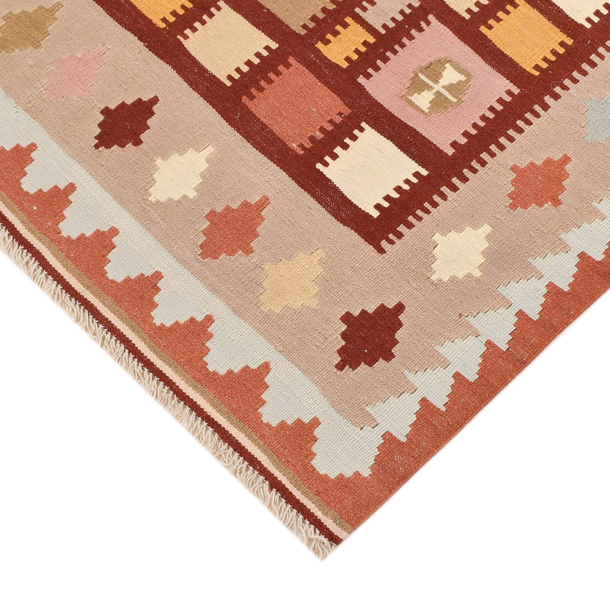 Kelim-tæppe - orientalsk - 147 x 103 cm - flerfarvet