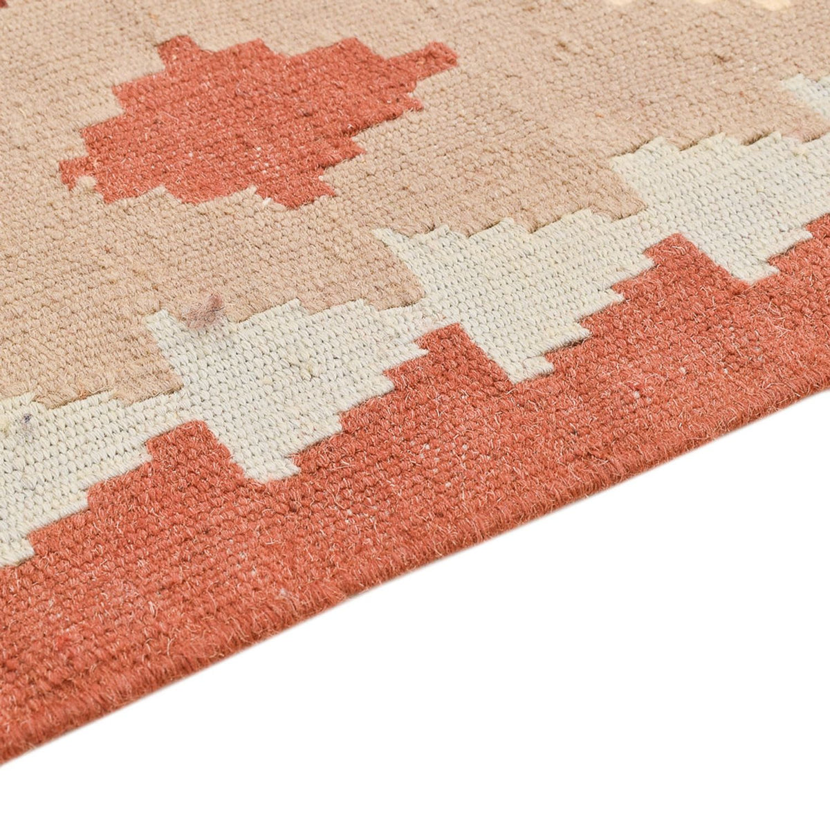 Kelim-tæppe - orientalsk - 147 x 103 cm - flerfarvet