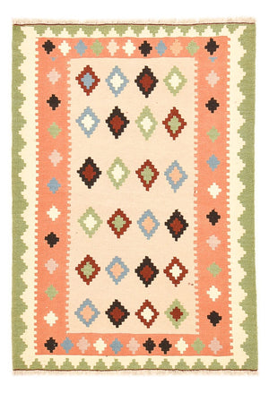 Kelim-tæppe - orientalsk - 150 x 102 cm - flerfarvet