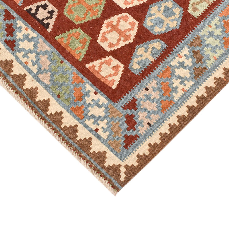 Kelim-tæppe - orientalsk - 145 x 107 cm - flerfarvet