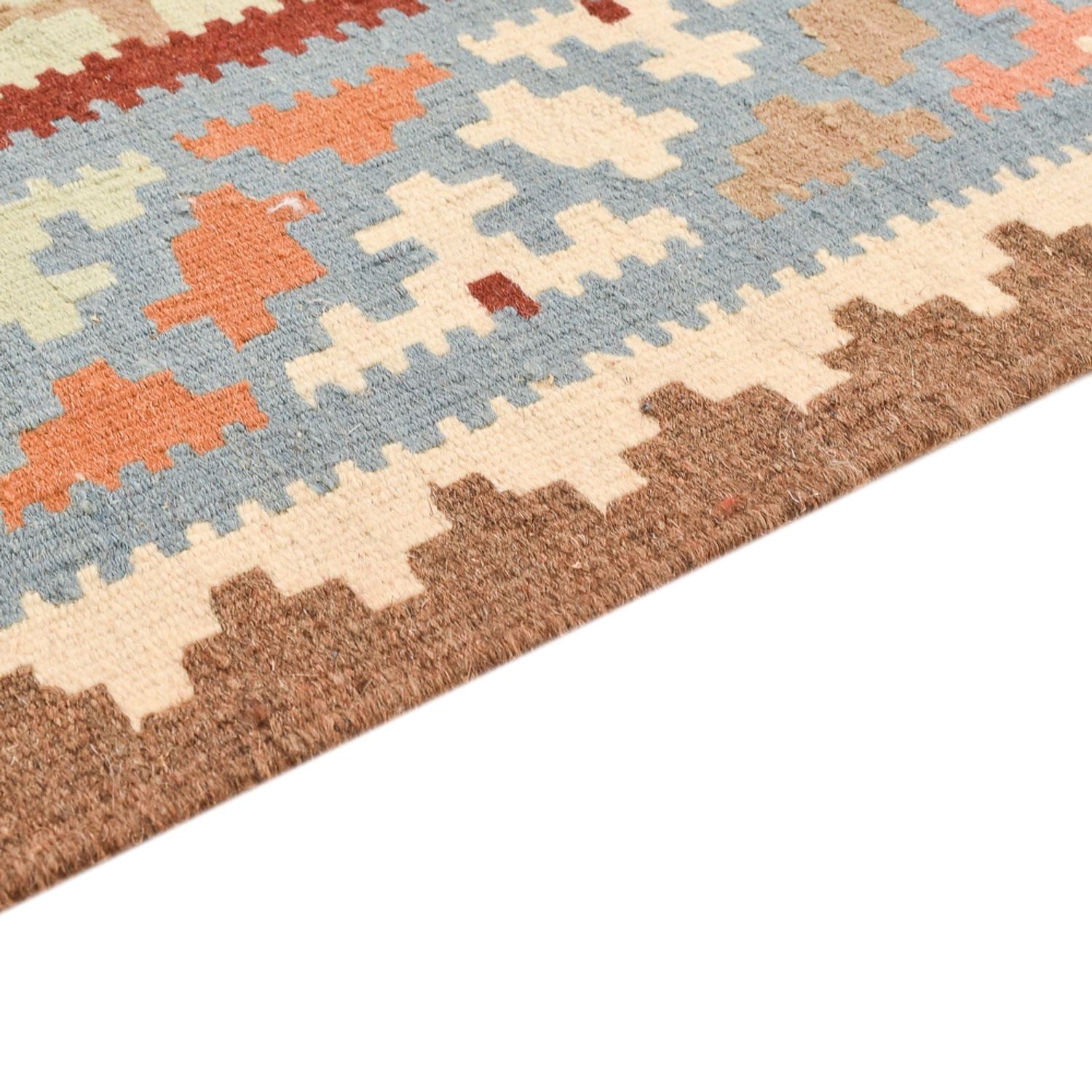 Kelim-tæppe - orientalsk - 145 x 107 cm - flerfarvet