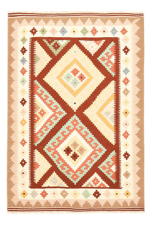 Kelim-tæppe - orientalsk - 150 x 103 cm - flerfarvet