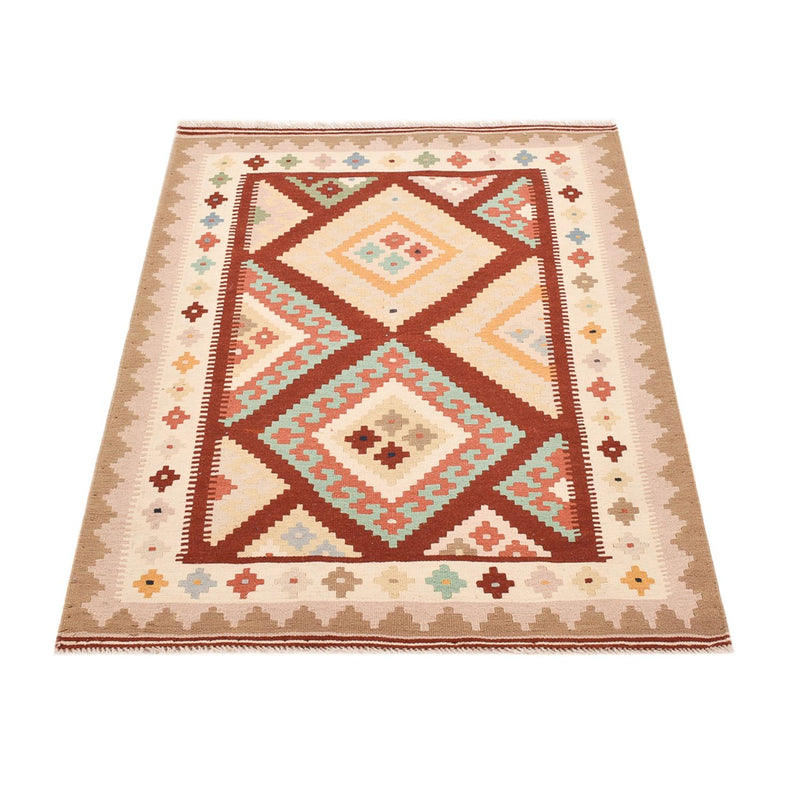 Kelim-tæppe - orientalsk - 150 x 103 cm - flerfarvet