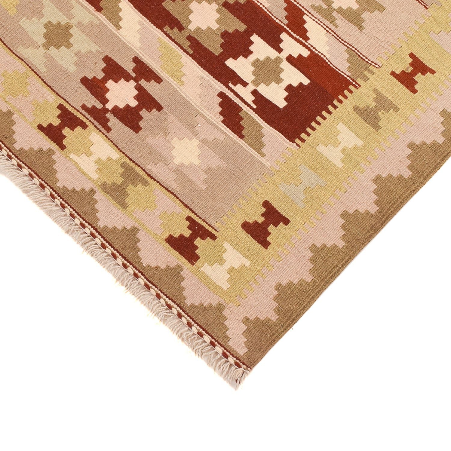 Kelim-tæppe - orientalsk - 150 x 104 cm - flerfarvet