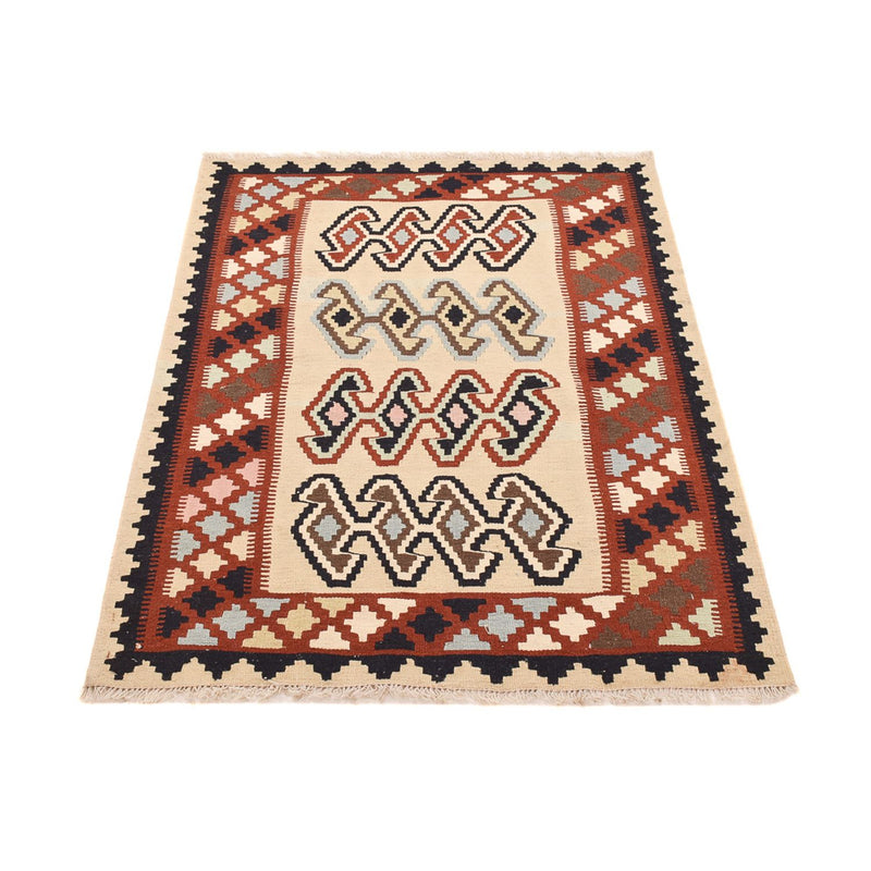 Kelim-tæppe - orientalsk - 148 x 105 cm - flerfarvet