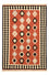 Kelim-tæppe - orientalsk - 147 x 100 cm - flerfarvet