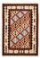 Kelim-tæppe - orientalsk - 146 x 100 cm - flerfarvet