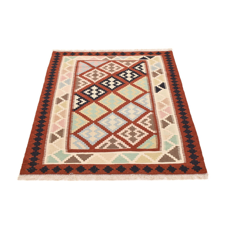 Kelim-tæppe - orientalsk - 144 x 103 cm - flerfarvet
