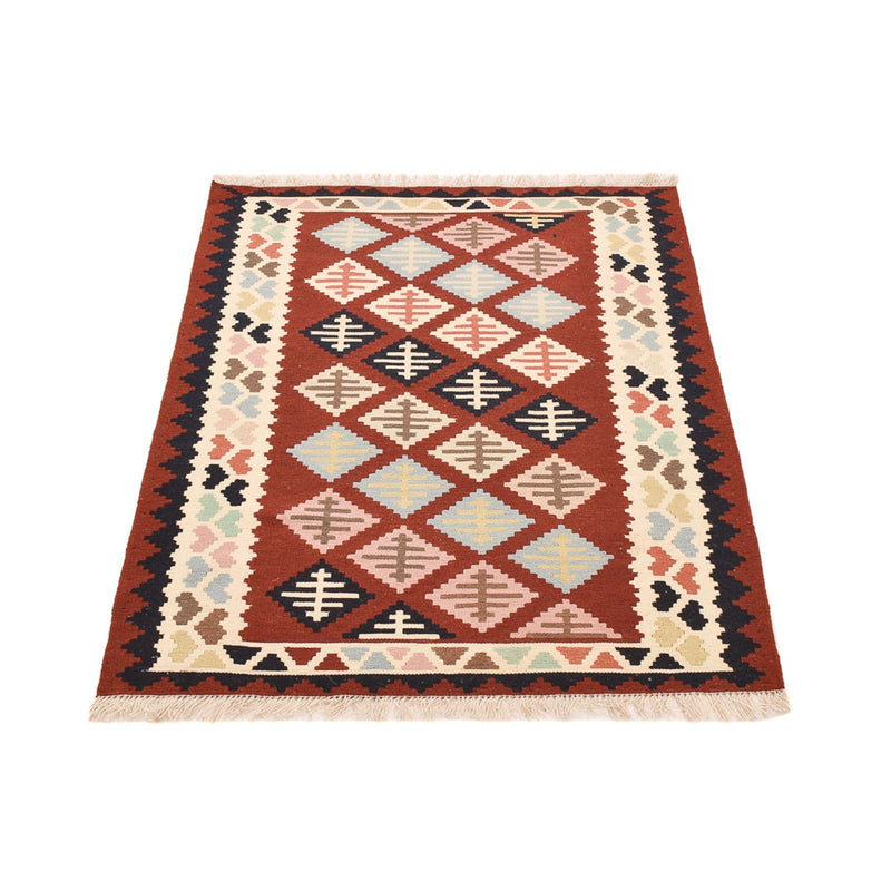 Kelim-tæppe - orientalsk - 147 x 103 cm - flerfarvet
