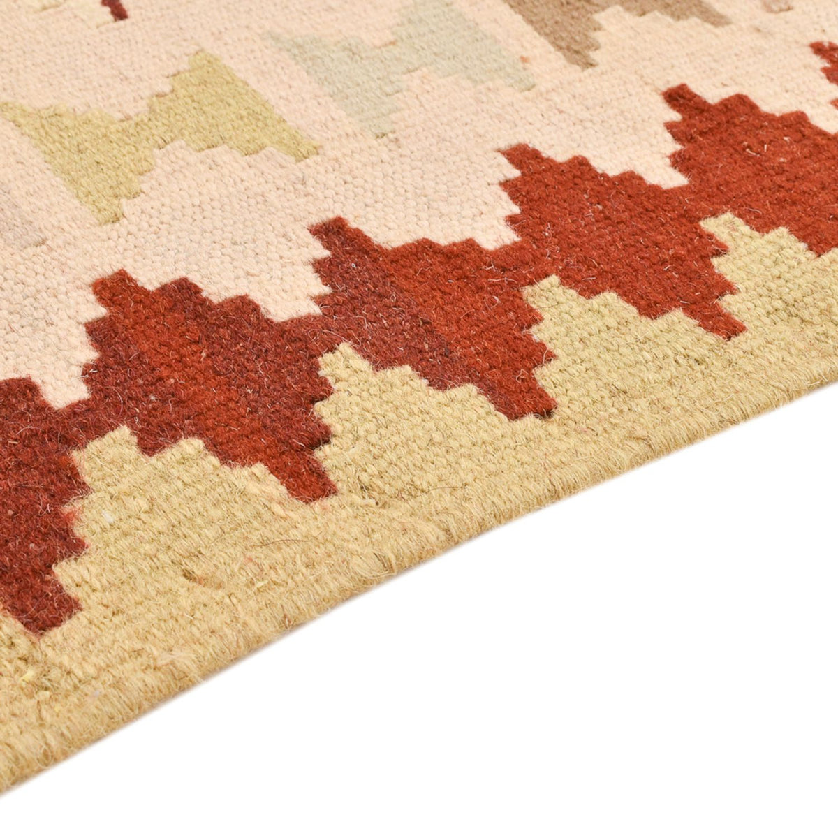 Kelim-tæppe - orientalsk - 146 x 104 cm - flerfarvet