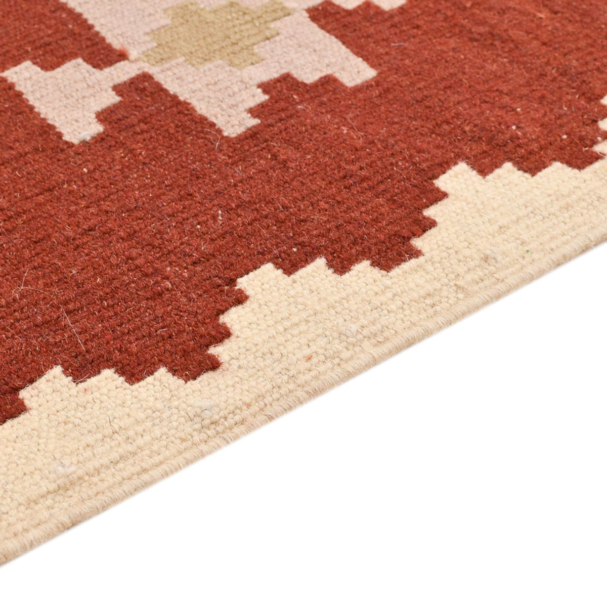 Kelim-tæppe - orientalsk - 153 x 105 cm - flerfarvet