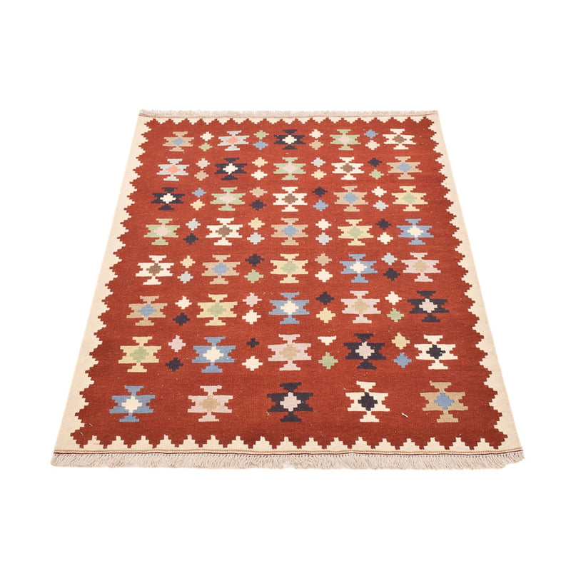 Kelim-tæppe - orientalsk - 153 x 105 cm - flerfarvet
