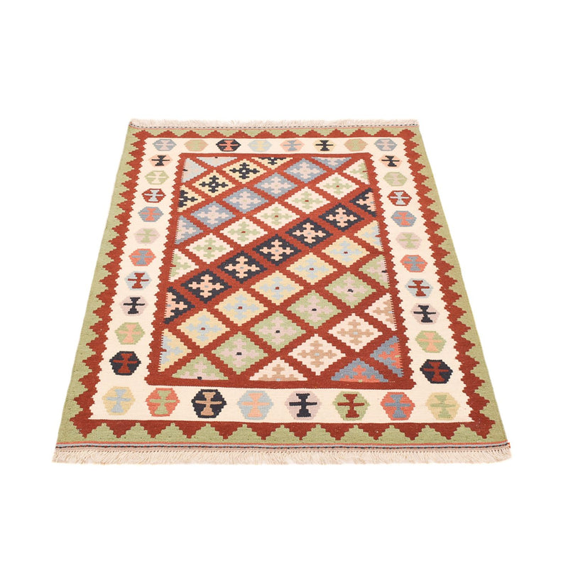 Kelim-tæppe - orientalsk - 148 x 105 cm - flerfarvet