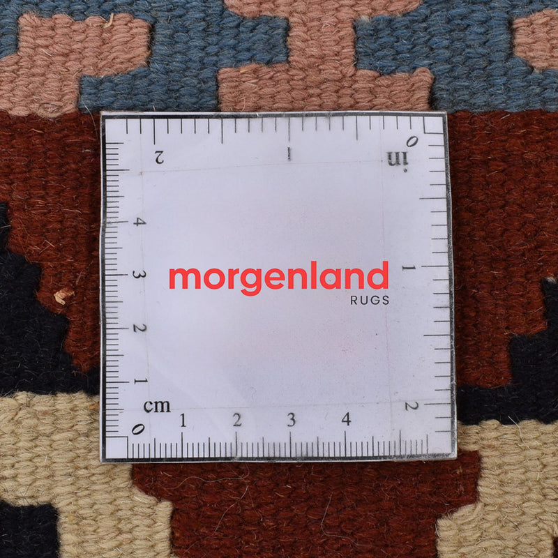 Kelim-tæppe - orientalsk - 144 x 107 cm - flerfarvet