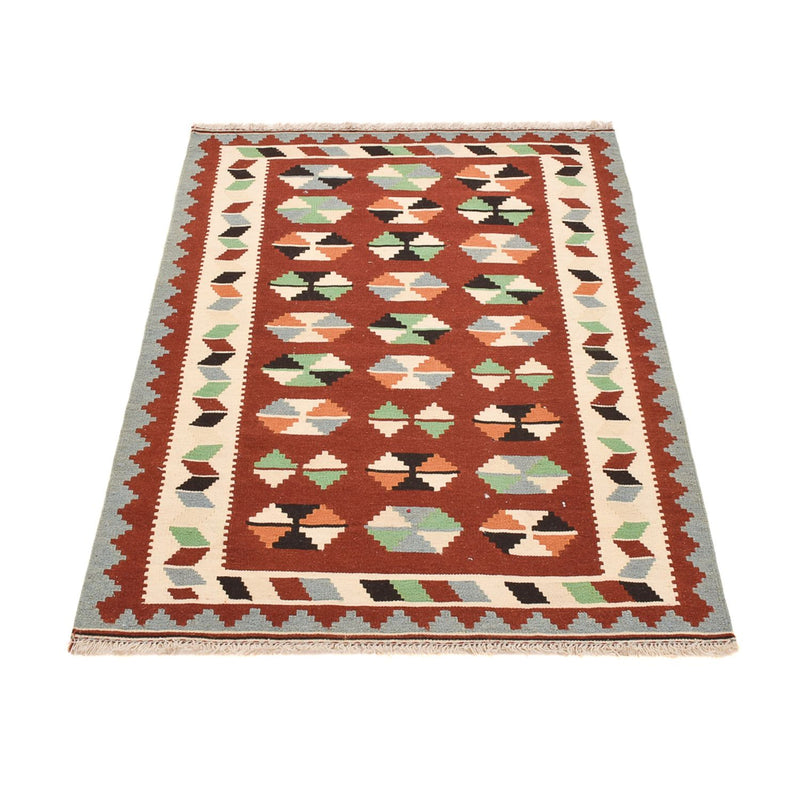Kelim-tæppe - orientalsk - 145 x 102 cm - flerfarvet