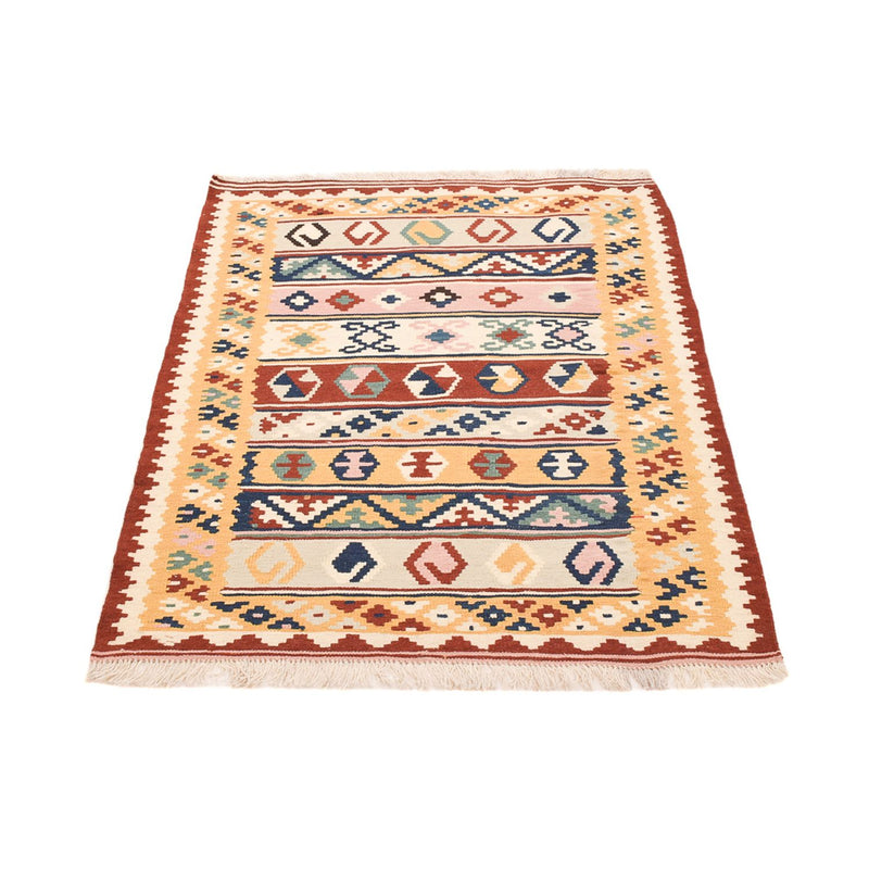 Kelim-tæppe - orientalsk - 144 x 105 cm - flerfarvet