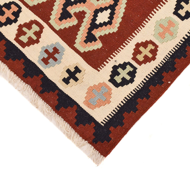 Kelim-tæppe - orientalsk - 150 x 105 cm - flerfarvet
