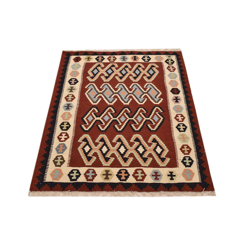 Kelim-tæppe - orientalsk - 150 x 105 cm - flerfarvet
