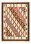 Kelim-tæppe - orientalsk - 147 x 105 cm - flerfarvet