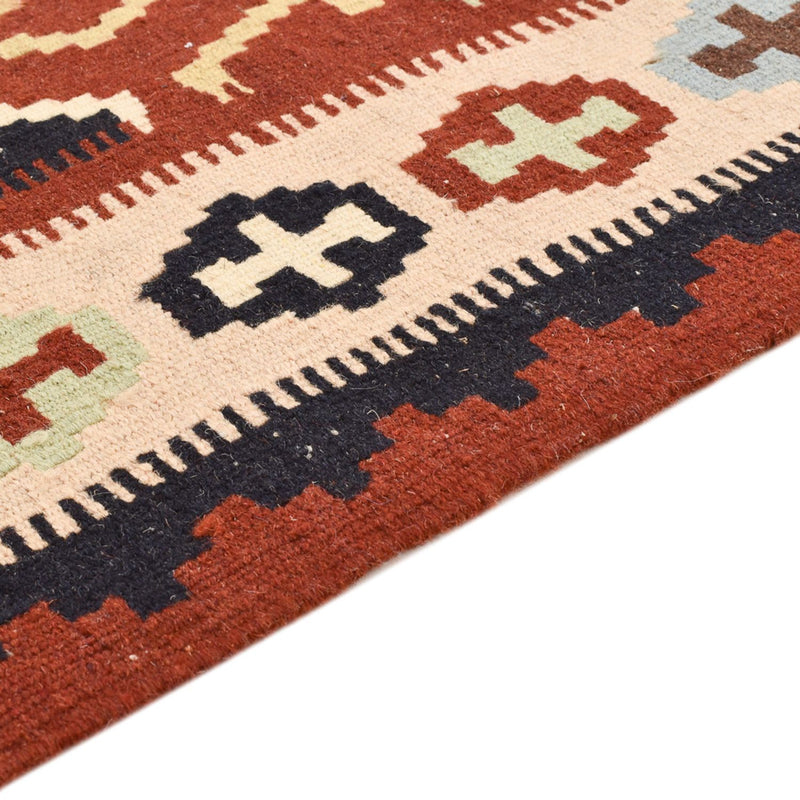 Kelim-tæppe - orientalsk - 150 x 102 cm - flerfarvet