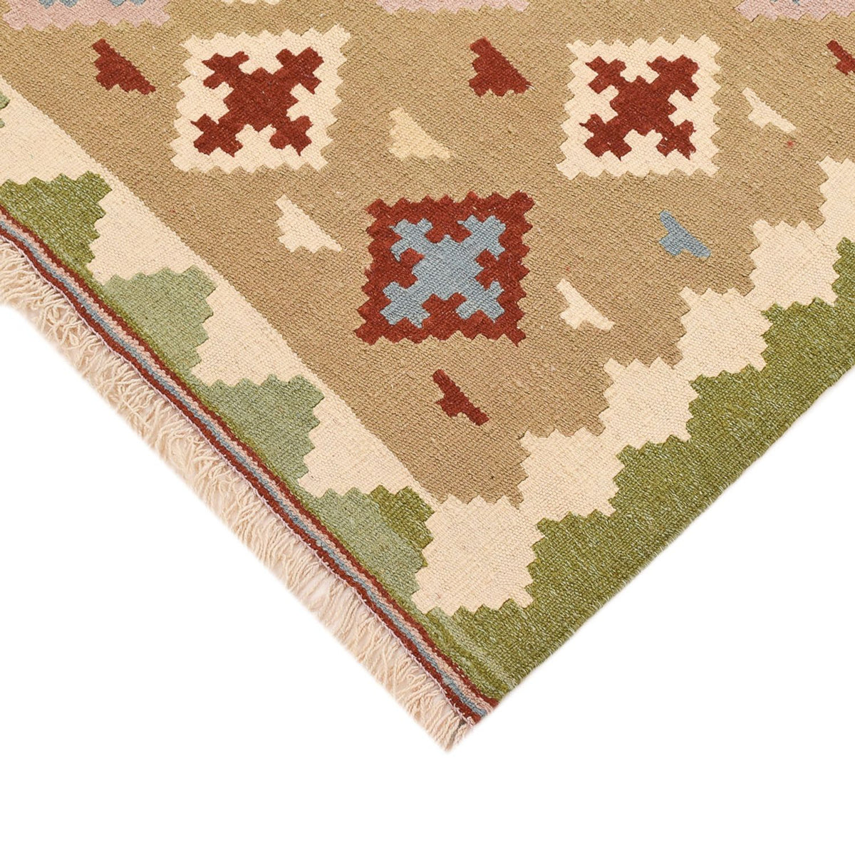 Kelim-tæppe - orientalsk - 152 x 104 cm - flerfarvet