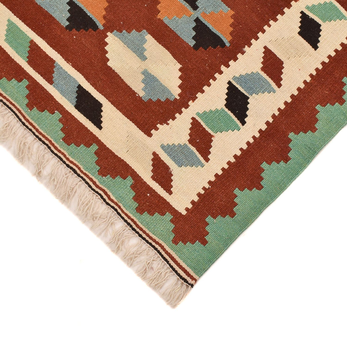 Kelim-tæppe - orientalsk - 151 x 100 cm - flerfarvet