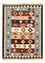 Kelim-tæppe - orientalsk - 142 x 103 cm - flerfarvet
